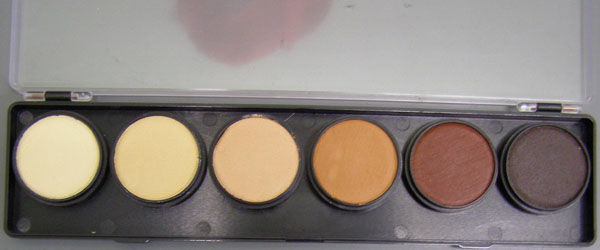 Diamond FX Flesh Colour 6 col 10ml palette